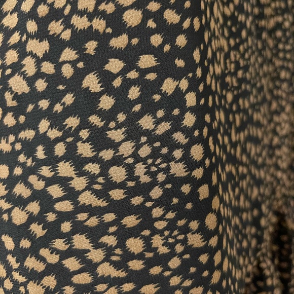 GORGEOUS BROWN AND BLACK DRESS SIZE L - Picture 3 of 3